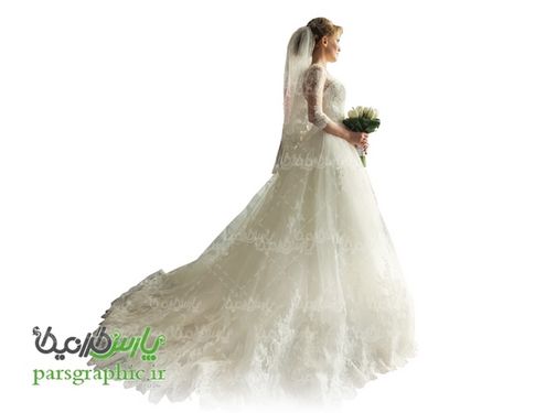 عکس با کیفیت لباس عروس